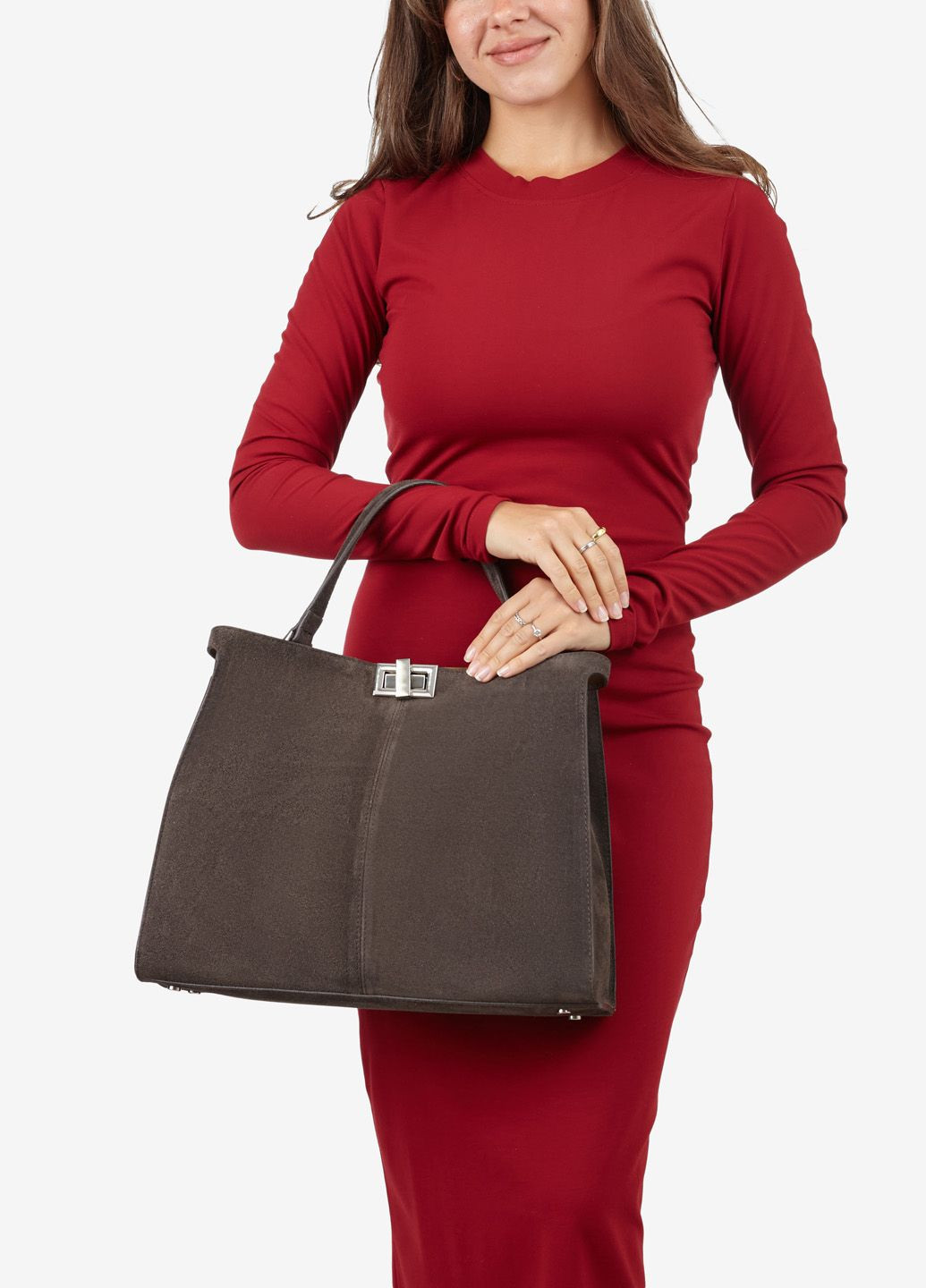 Сумка жіноча шкіряна тоут велика Tote Regina Notte (305076438)