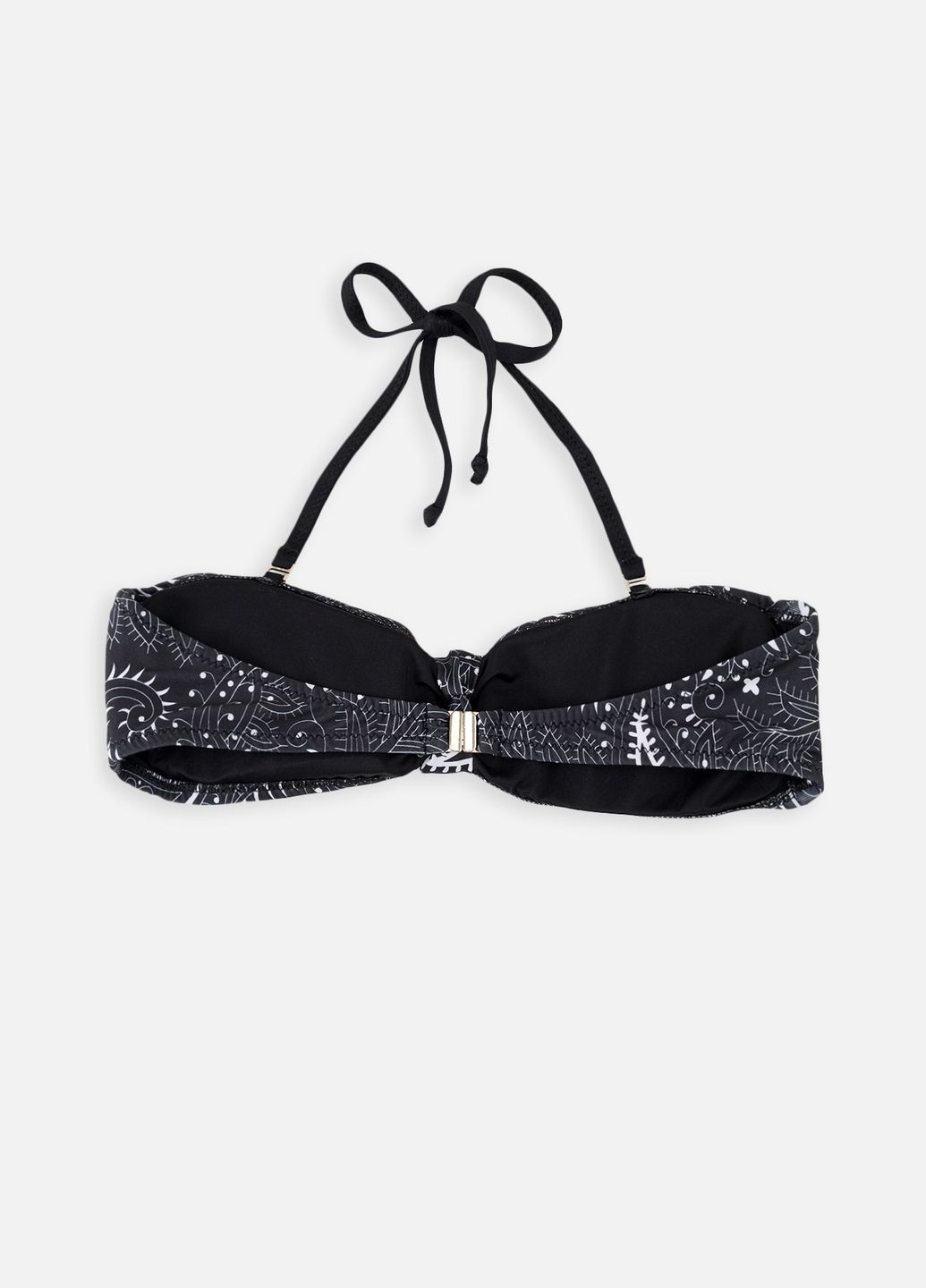 Чорний літній ліф жіночий — бандо колір чорний цб-00264769 RUKO