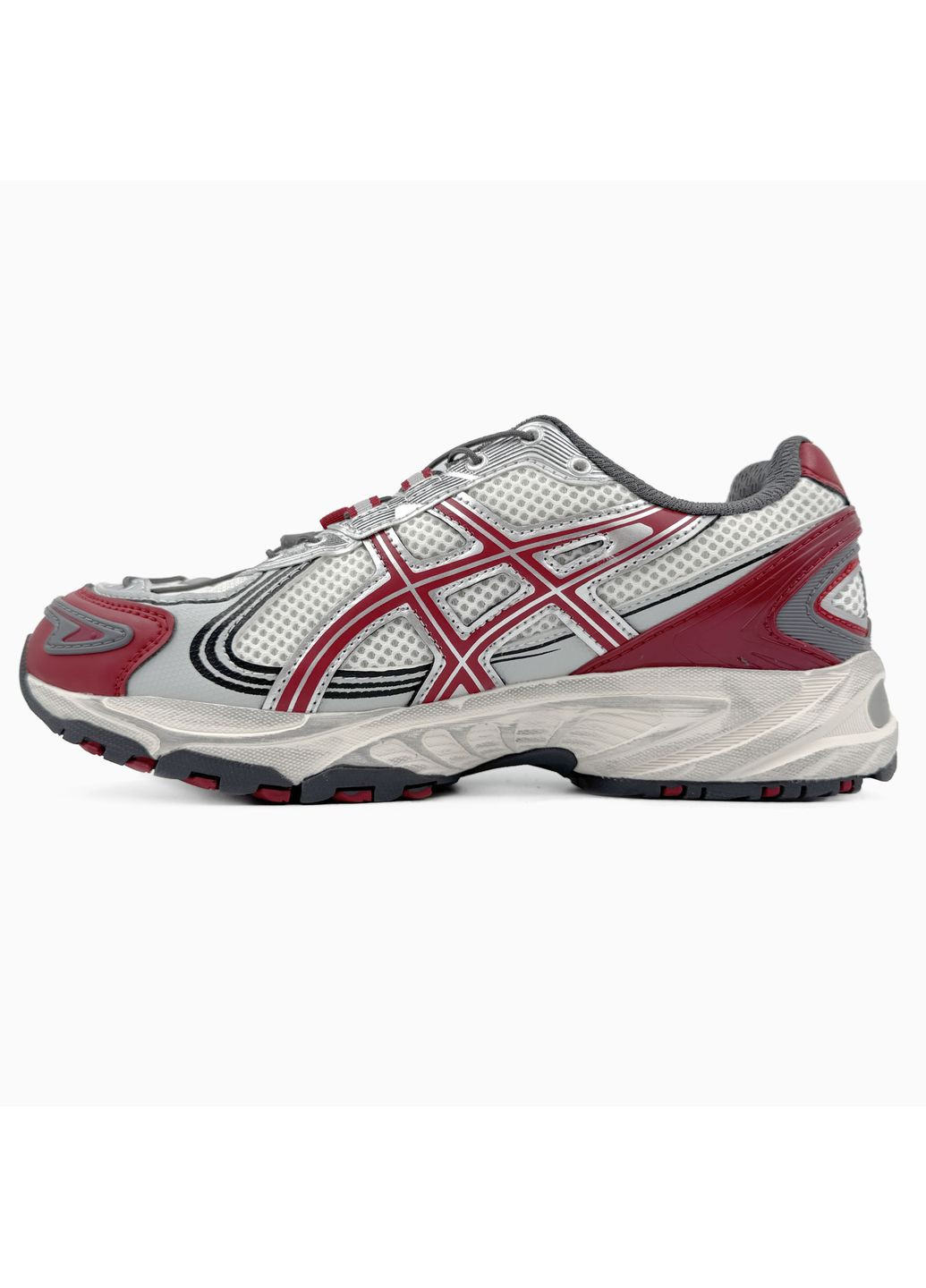 Цветные демисезонные кроссовки мужские asics gel-kahana tr v4 red / silver асикс гель кахано tr v4 No Brand