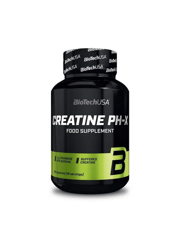 Креатин PH-X, буферизована форма,, 90 капсул Biotech (361116069)