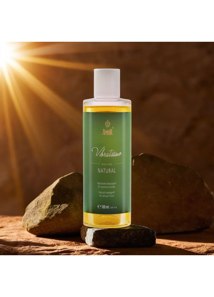 Масажна олійка Natural з нейтральним ароматом, 100 мл Amor (383116699)