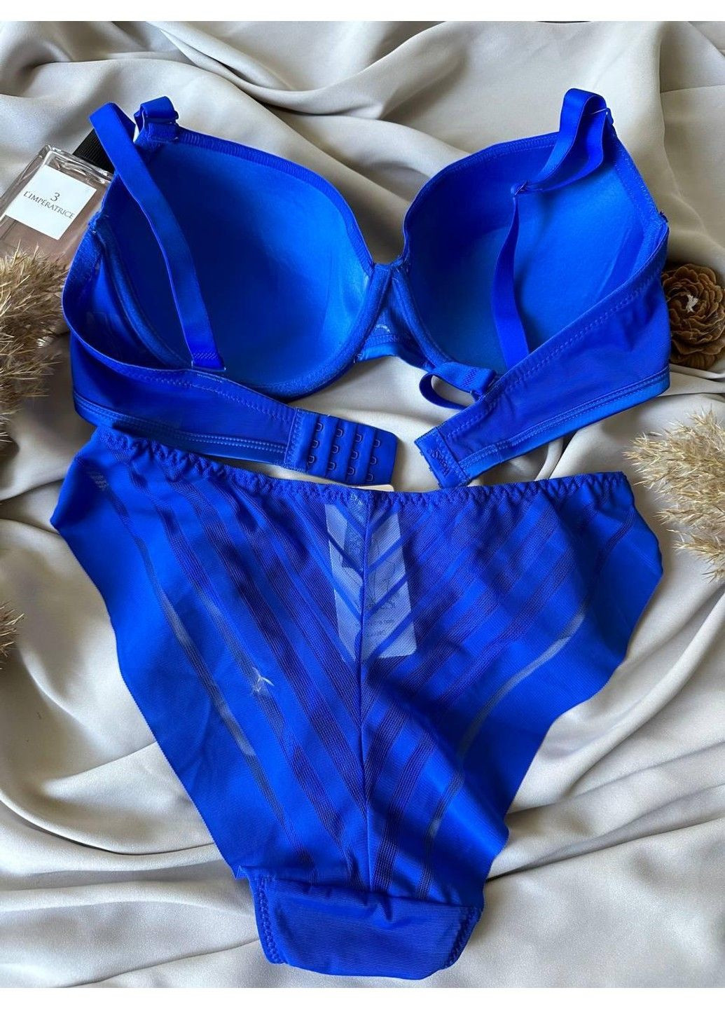 Синий женское нижнее белье на чашку д комплект Weiyesi