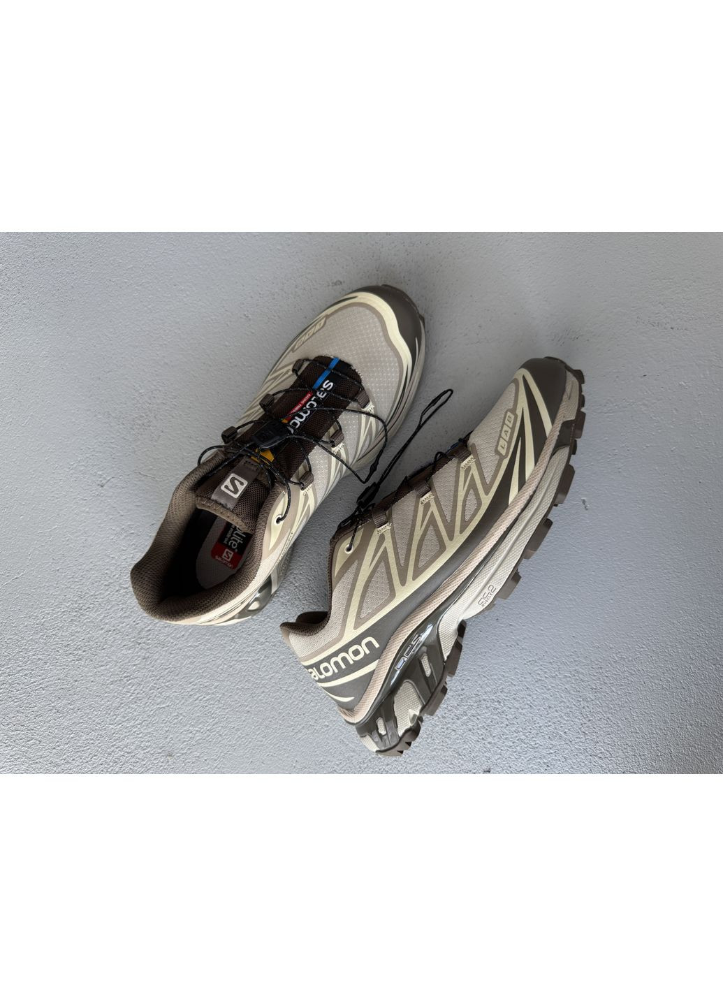 КРОССОВКИ ЖЕНСКИЕ SALOMON S / LAB XT-6 BROWN САЛОМОН ХТ-6 No Brand комбинированные демисезоны (368857710)