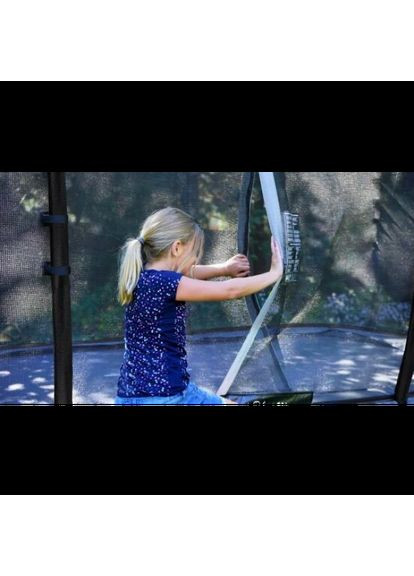 Батут Elegant Premium 214 х 366 см прямокутний із захисною сіткою Exit Toys (330778405)