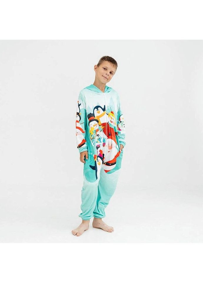 Кігурумі для дітей віком до 3 років 3D Різдвяні Пінгвіни 4024, 98, см FlexDress (324623120)