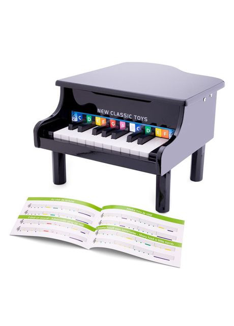 Музыкальный инструмент Рояль 18 клавиш черный (10150) New Classic Toys (370258108)