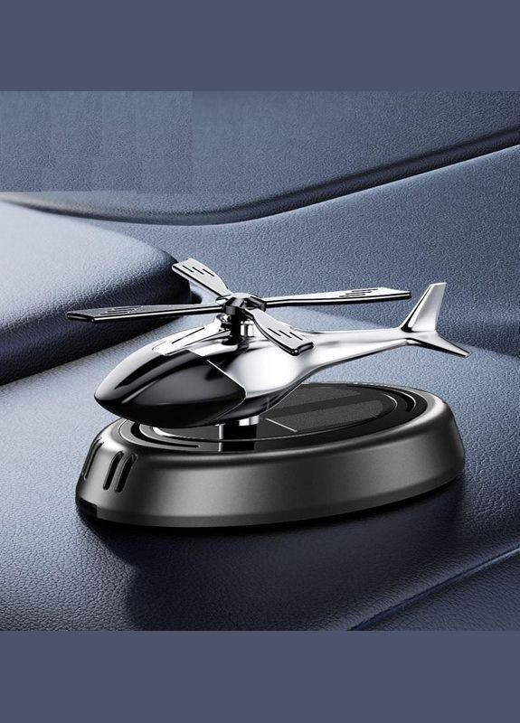 Ароматизатор в автомобіль Гвинтокрил освіжувач повітря в машину на сонячній батареї чорний (R051135) ABS (349844735)