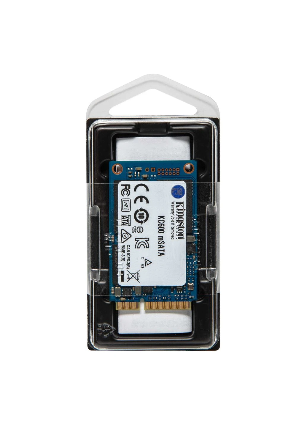 Твердотільний накопичувач mSATA 256Gb, KC600, 3D TLC, 550/500 MB/s (SKC600MS/256G) Kingston (314747352)