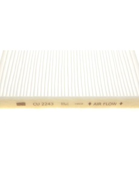 Фильтр салона Citroen Nemo/Peugeot Bipper/Fiat Doblo/Fiorino/Punto/Opel Corsa 08-/Combo 12-CU 2243 UA63 MANN (366396404)