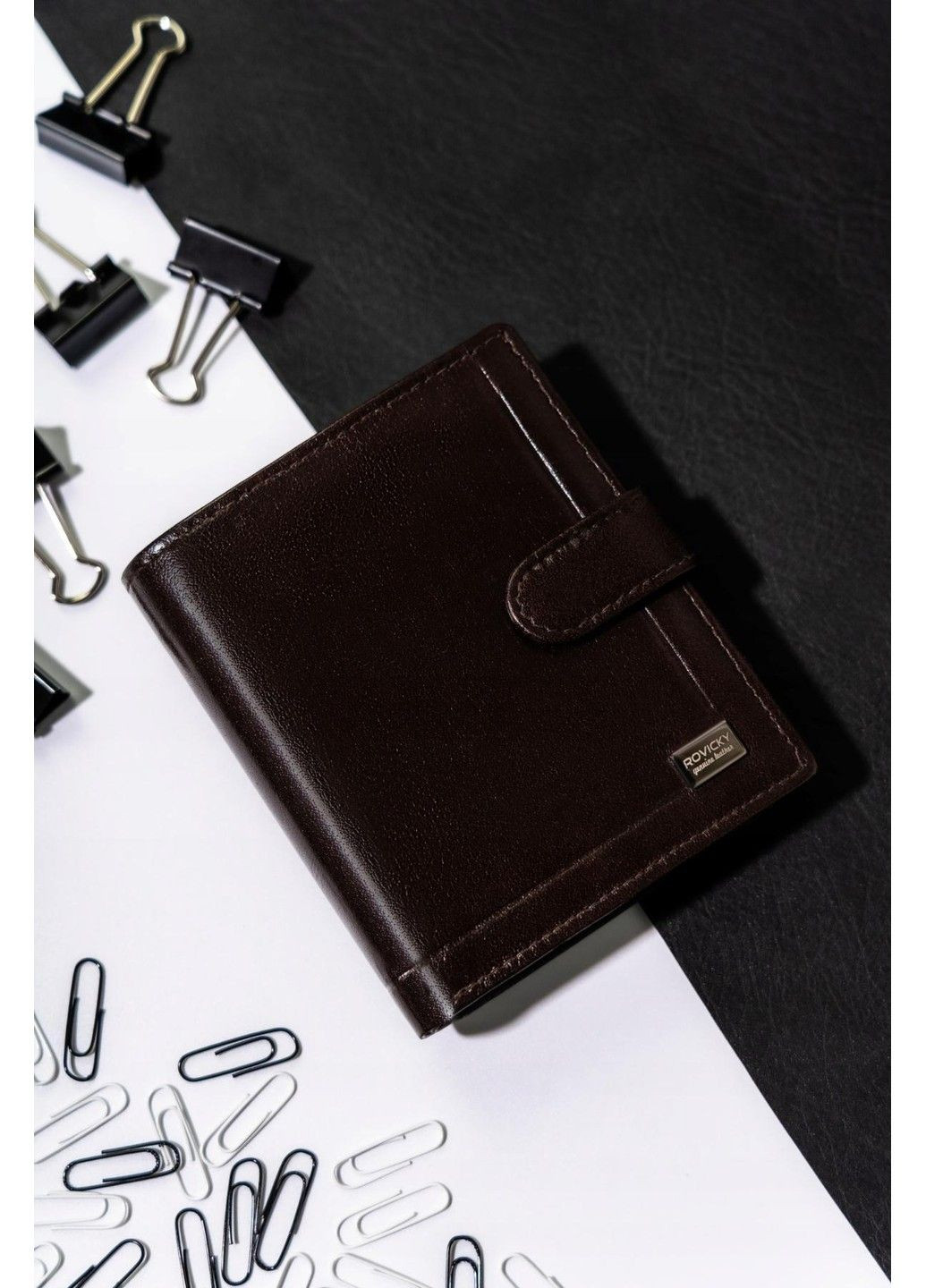 Кошелек мужской кожаный PC-102L-BAR Rovicky (339041389)