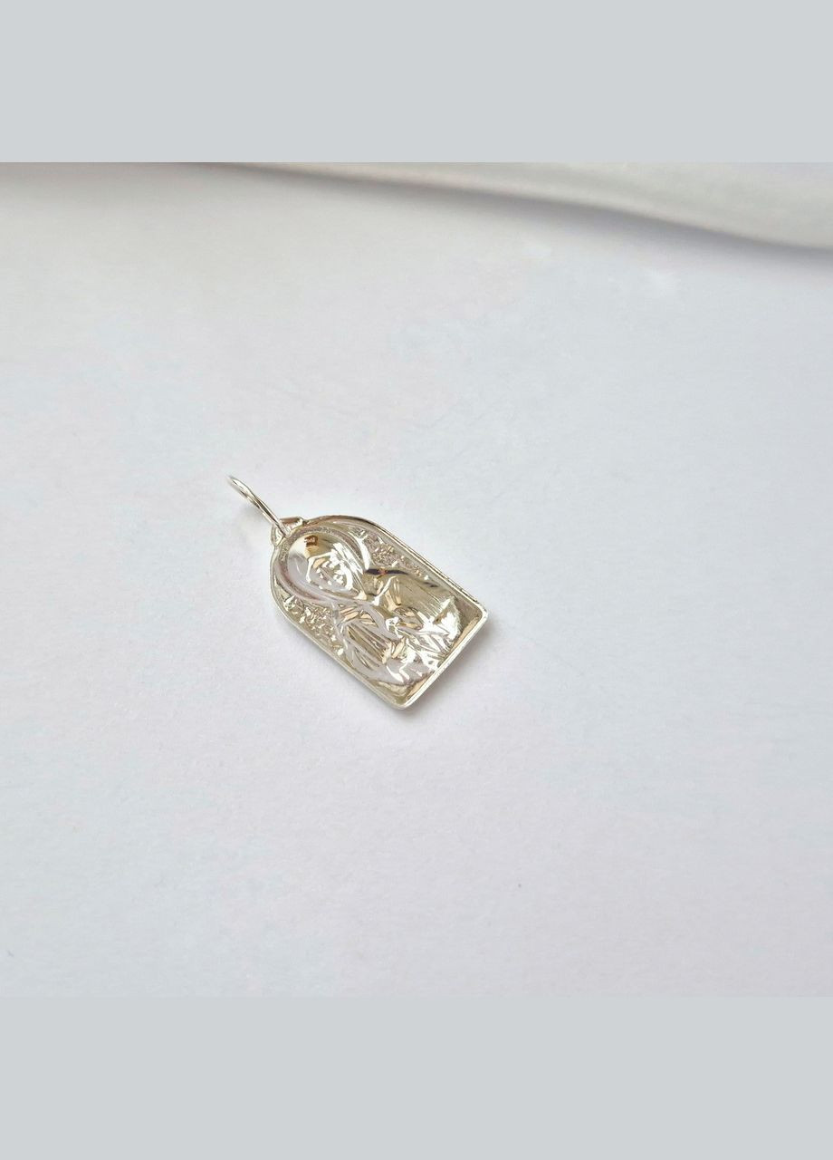 Срібна ладанка ікона Св. Матрона срібло 925 проби 3762б 1.20г No Brand (315724810)