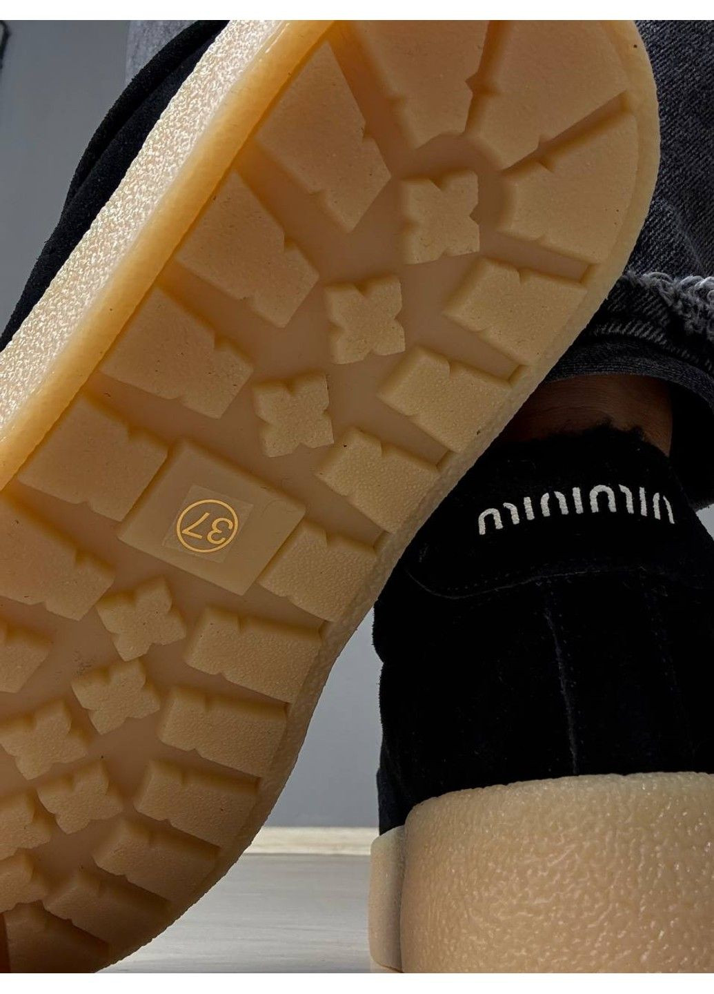 Черные кеды женские 633-1 утепленные замшевые на меху черные Hengji