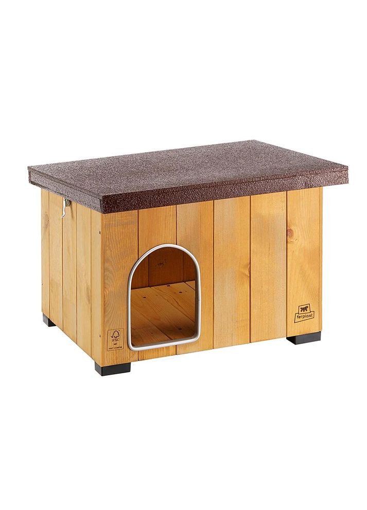 Будка для маленьких собак BAITA 50, деревянная Ferplast (335053609)