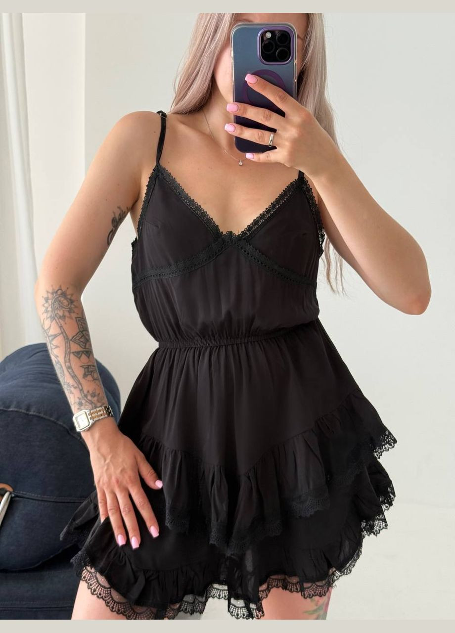 Летний женский женский сарафан No Brand однотонный