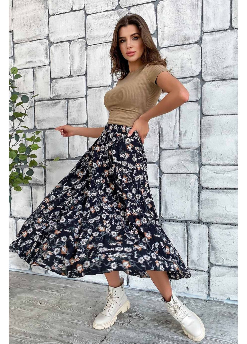 Черная юбка 1697.4605 Seventeen