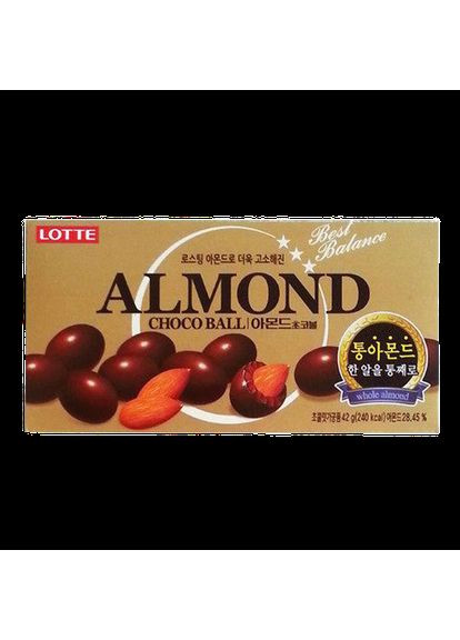Миндаль Almond Choco Ball в молочном шоколаде 46 г LOTTE (361080789)