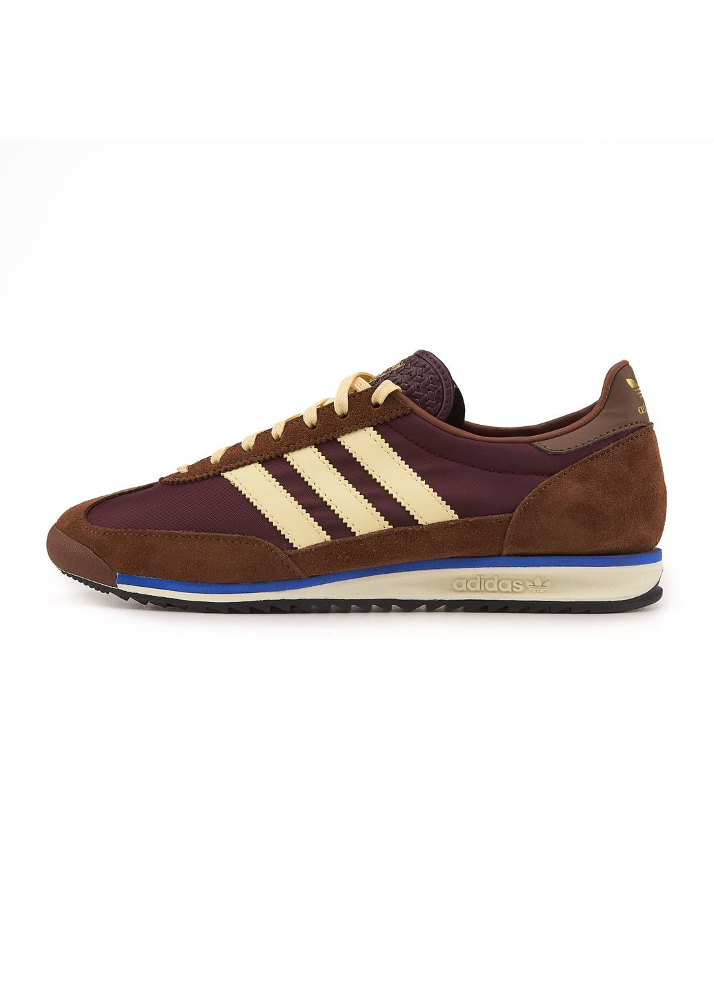 Комбіновані Осінні кросівки чоловічі adidas sl 72 brown yellow адідас сл 72 No Brand