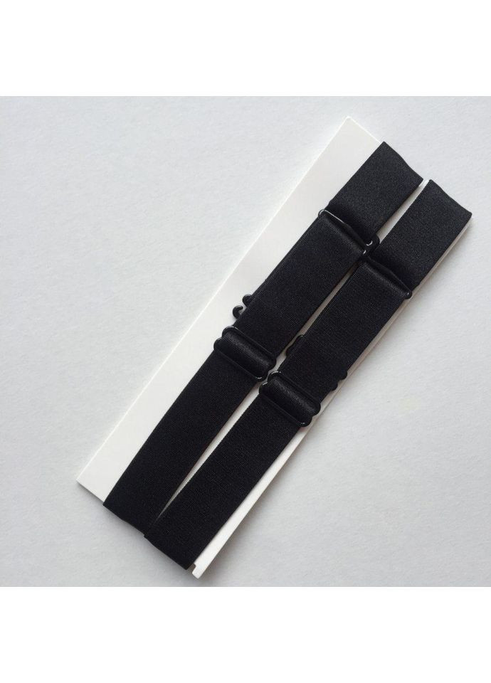 20 мм комплект бретелек для белья - черный Plus-plus (352746247)