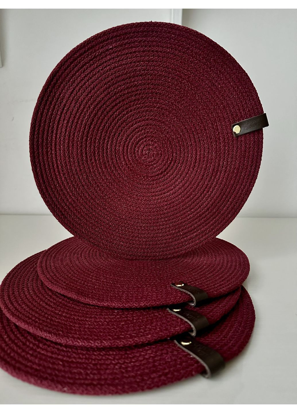 Подтарельники Подставки под тарелки Коврики для сервировки стола No Brand (371767577)