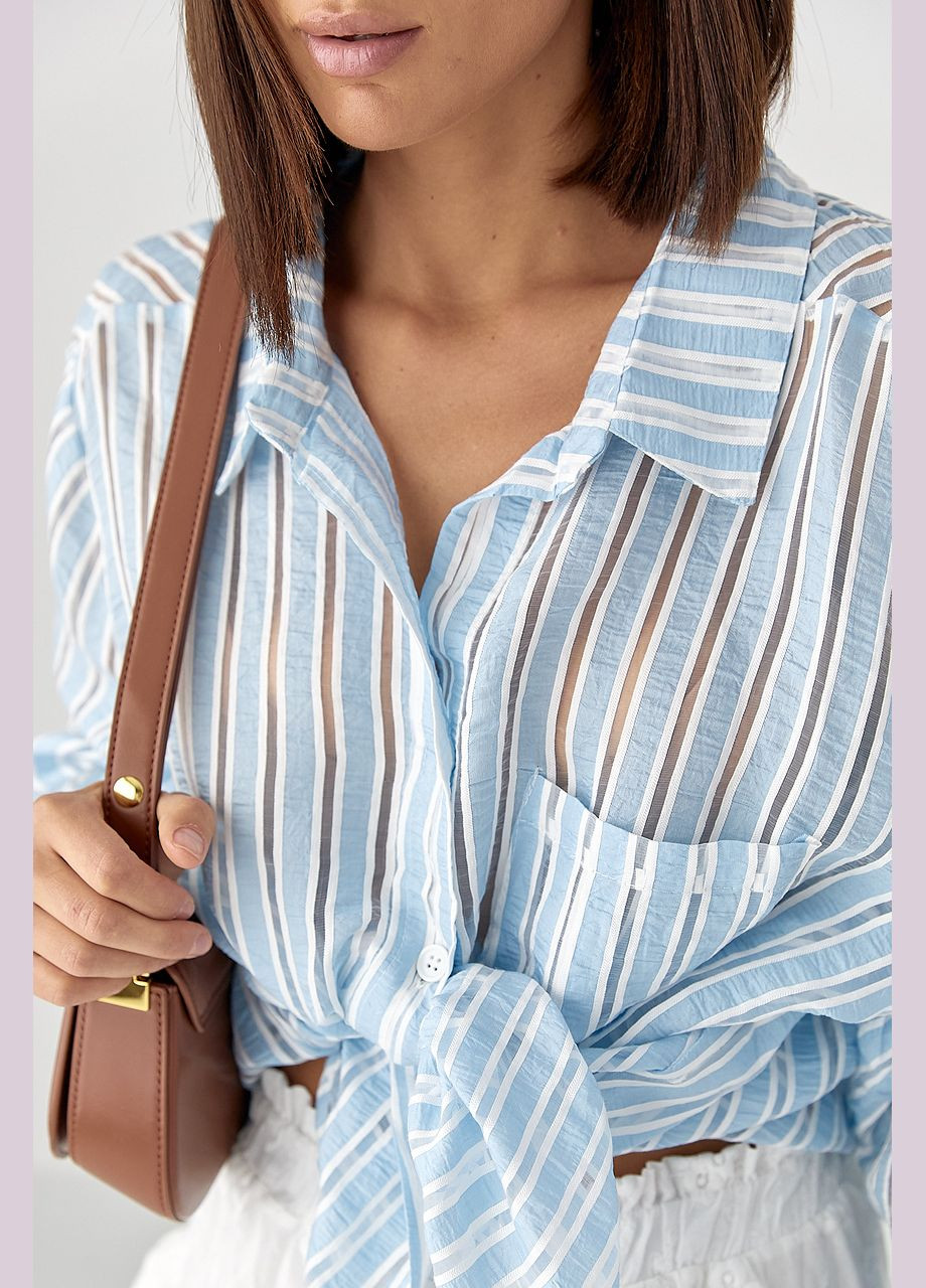 Класична сорочка в смужку Lurex (344030191)