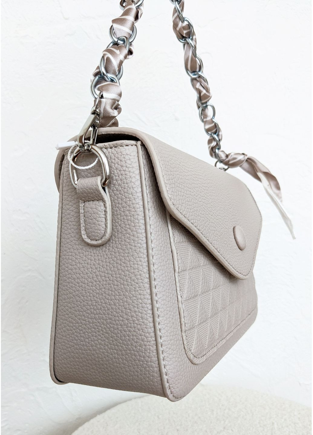 Стильна жіноча сумка з екошкіри з оригінальним тисненням INNOE Сумка (361400959)