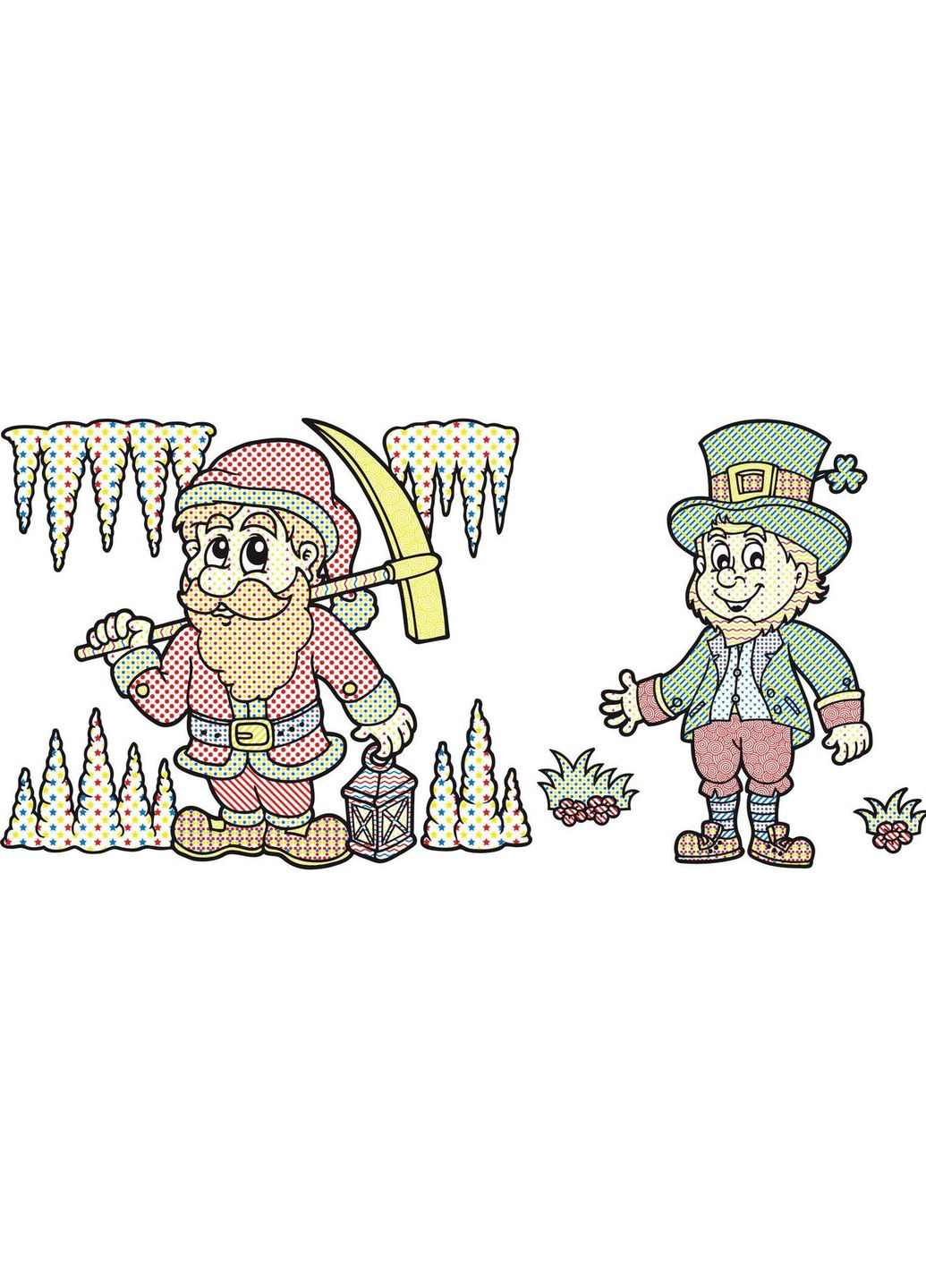 Водяні розмальовки. Гноми та ельфи Кристал Бук (316084277)