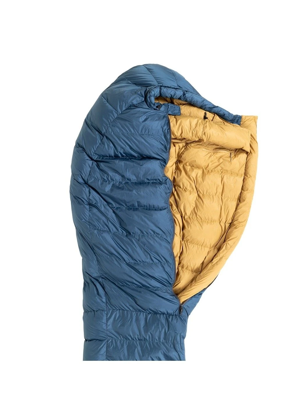 Спальник пуховий KUK 700 legion blue/dark cheddar - 185 см - синій/оранжевий Turbat (314800787)