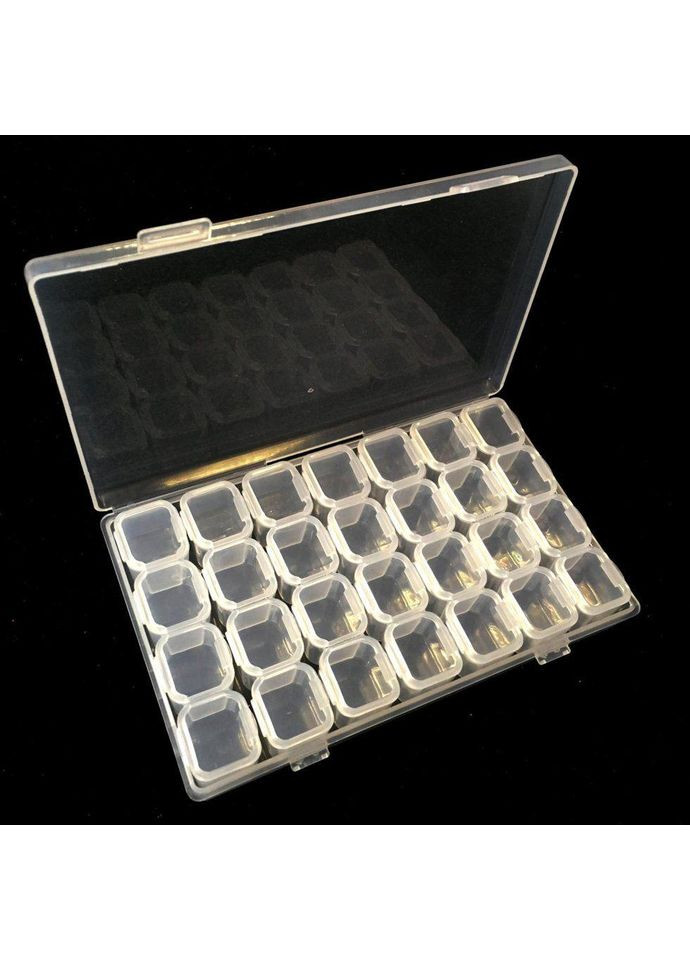 17x10см пластикова тара (контейнер, органайзер) для рукоділля та шиття Plus-plus (354795804)