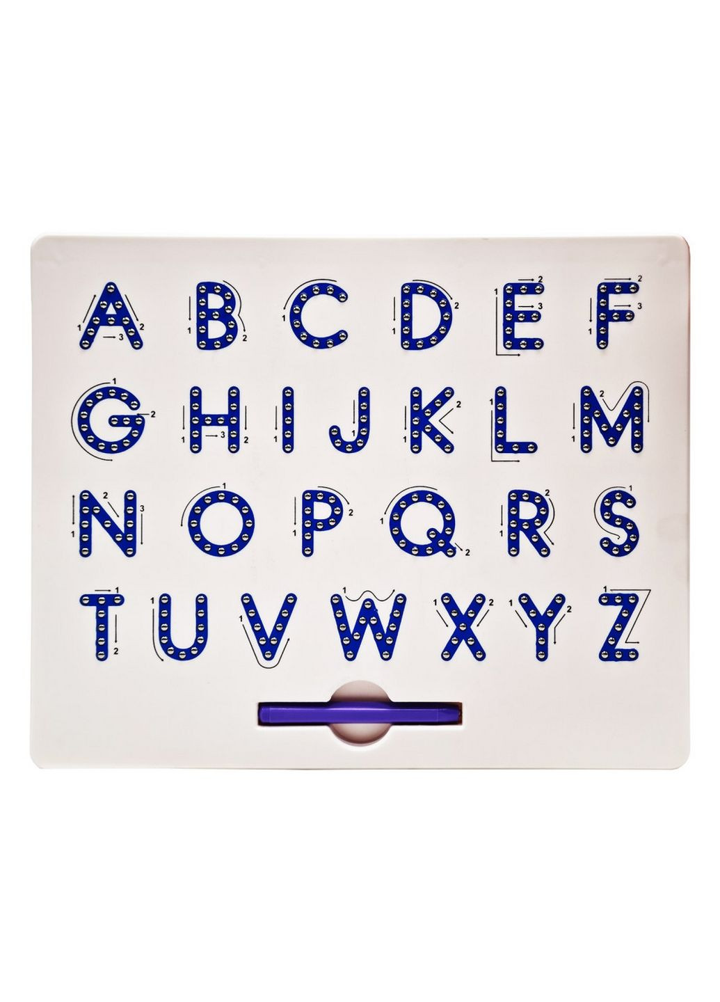 Доска учебная магнитная Английские буквы со стилусом Bambi (288188967)