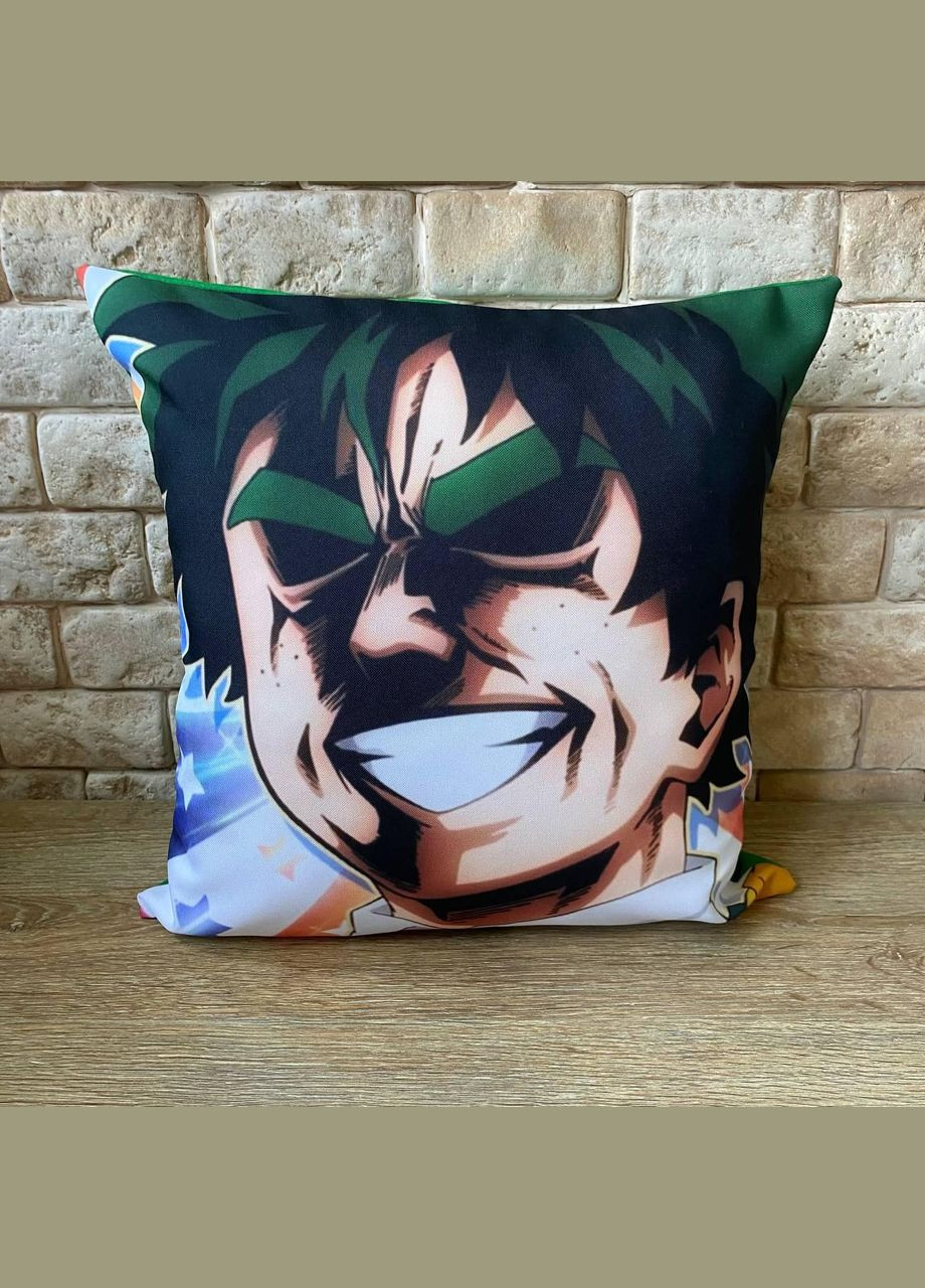 Подушка аниме Моя геройская академия 33х33 см No Brand (331905454)