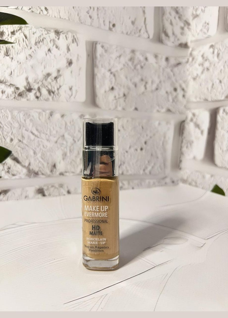 Тональный крем для лица Make Up Evermore HD Matte №3 30мл Gabrini (347243261)