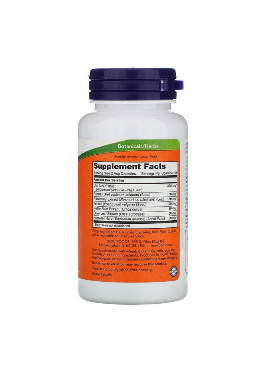 Очистка почек, Kidney Cleanse, 90 вегетарианских капсул Now Foods (322741389)