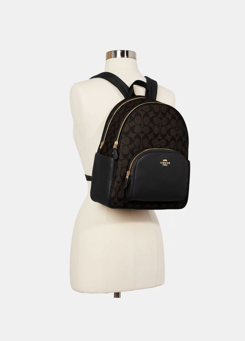 Рюкзак женский кожаный Coach Court коричневый. (373) No Brand (335833735)