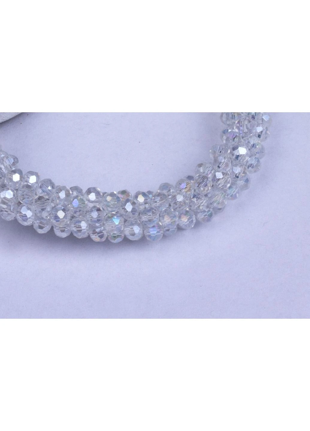 Белый резинка браслет для волос, резинка с бусин Fashion Jewelry (393799691)