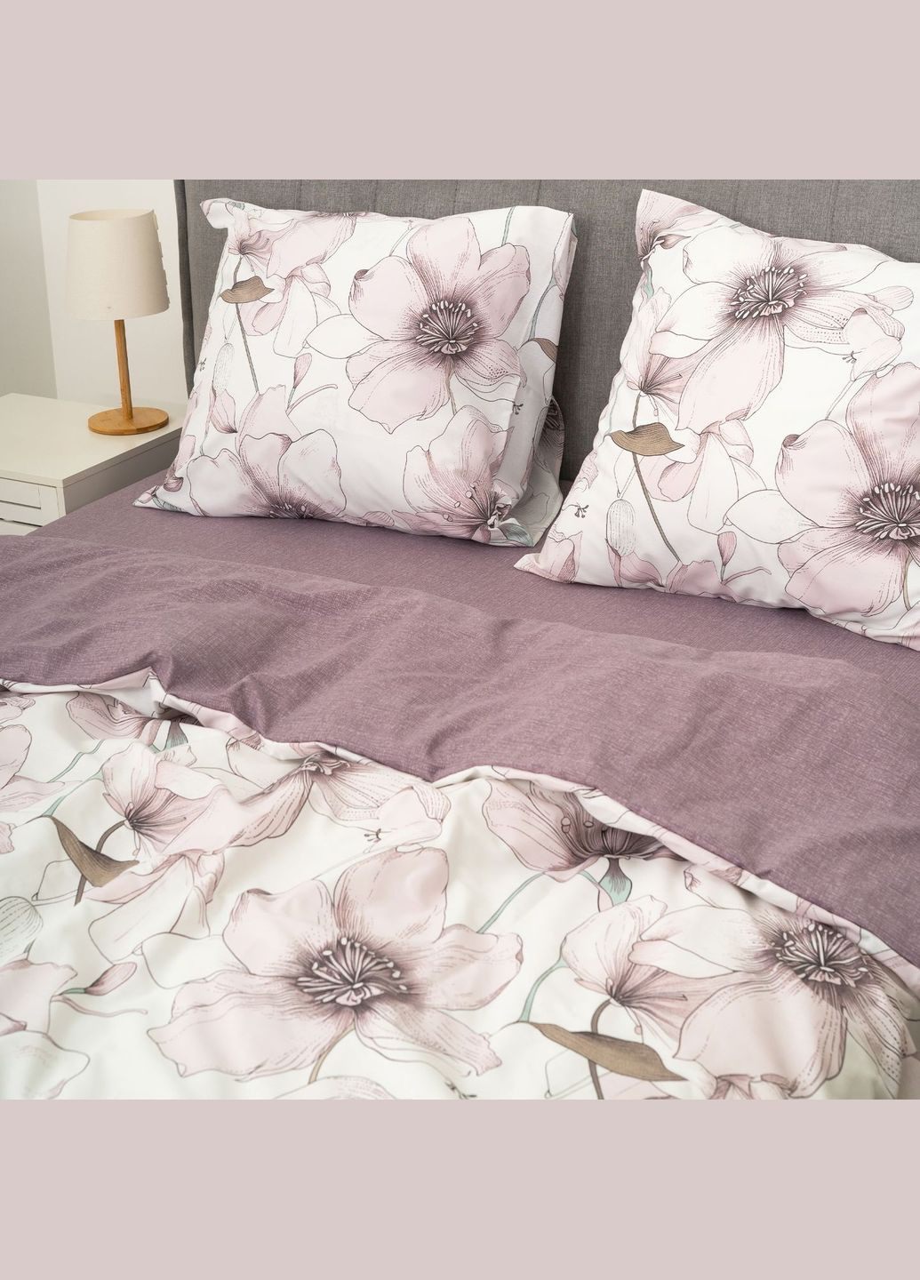 Комплект постельного белья евро ранфорс Viluta 24303-ev-r180 (339040998)