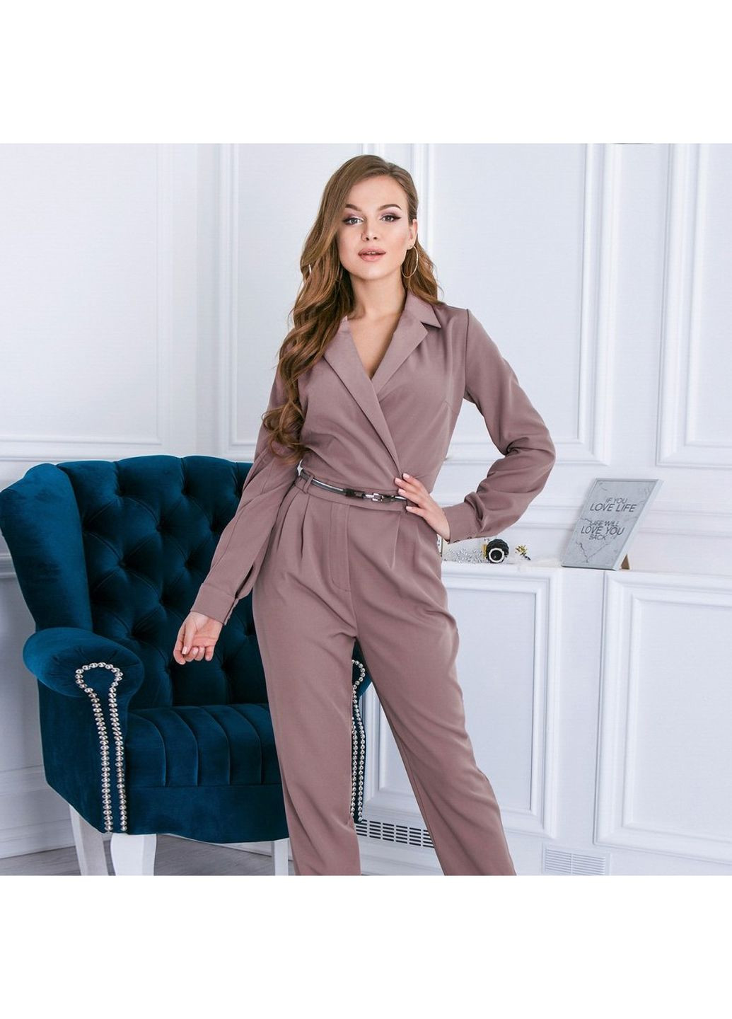Комбінезон Liton кавовий костюмна