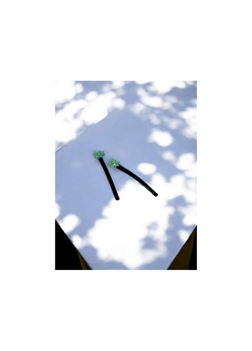 Невидимки для волосся 2шт бірюзовий м.Y220014 ТМ SP (342759850)