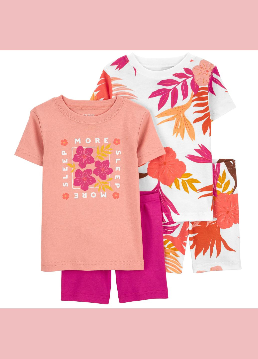 Комбинированная комплект пижам 2в1 для девочки 76-81 см (1q515210_) Carter's