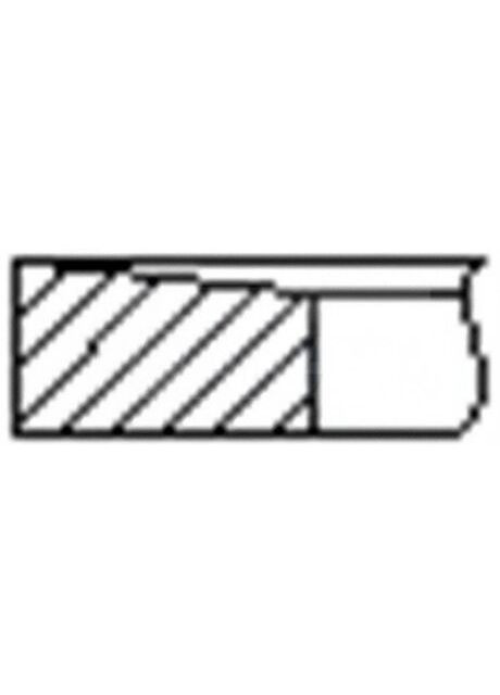 Кольца поршневые (1CYL) OPEL 79.0 (2/2/3) A17DT/A17DTI/A17DTJ/A17DTL/A17DTR/Z17DT/Z17DT/Z17DTJ/Z17D FR10-350700 Freccia (366181062)