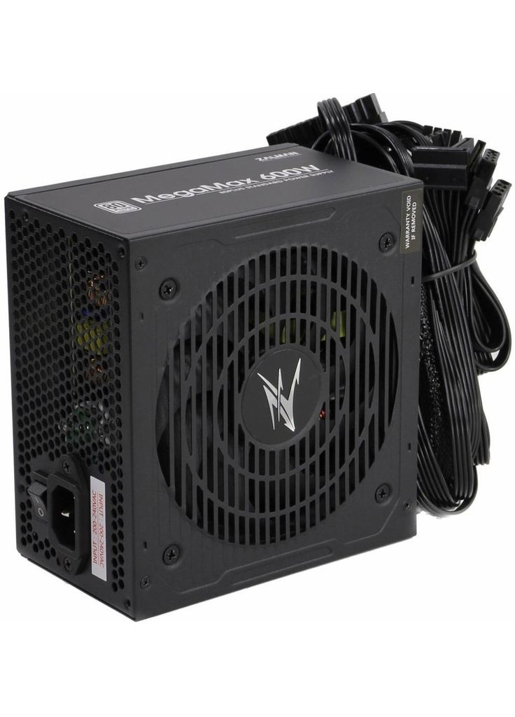 Блок живлення MegaMax TXII 600W (ZM600-TXII) Zalman (360420540)