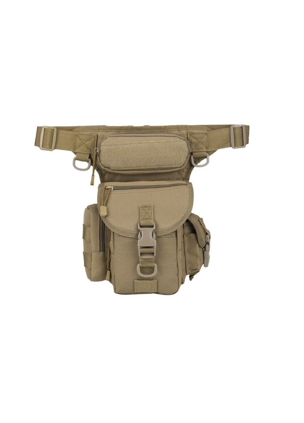 Тактична сумка на бедро чоловіча армійська Олива D30005-B1 Solve (305743450)