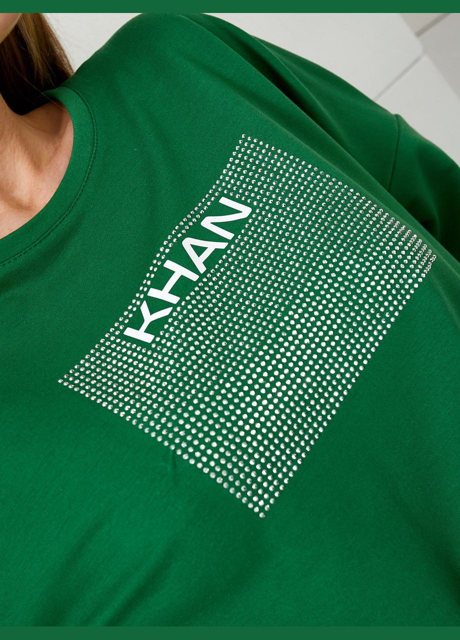 Стильный спортивный костюм со стразами No Brand (326500600)