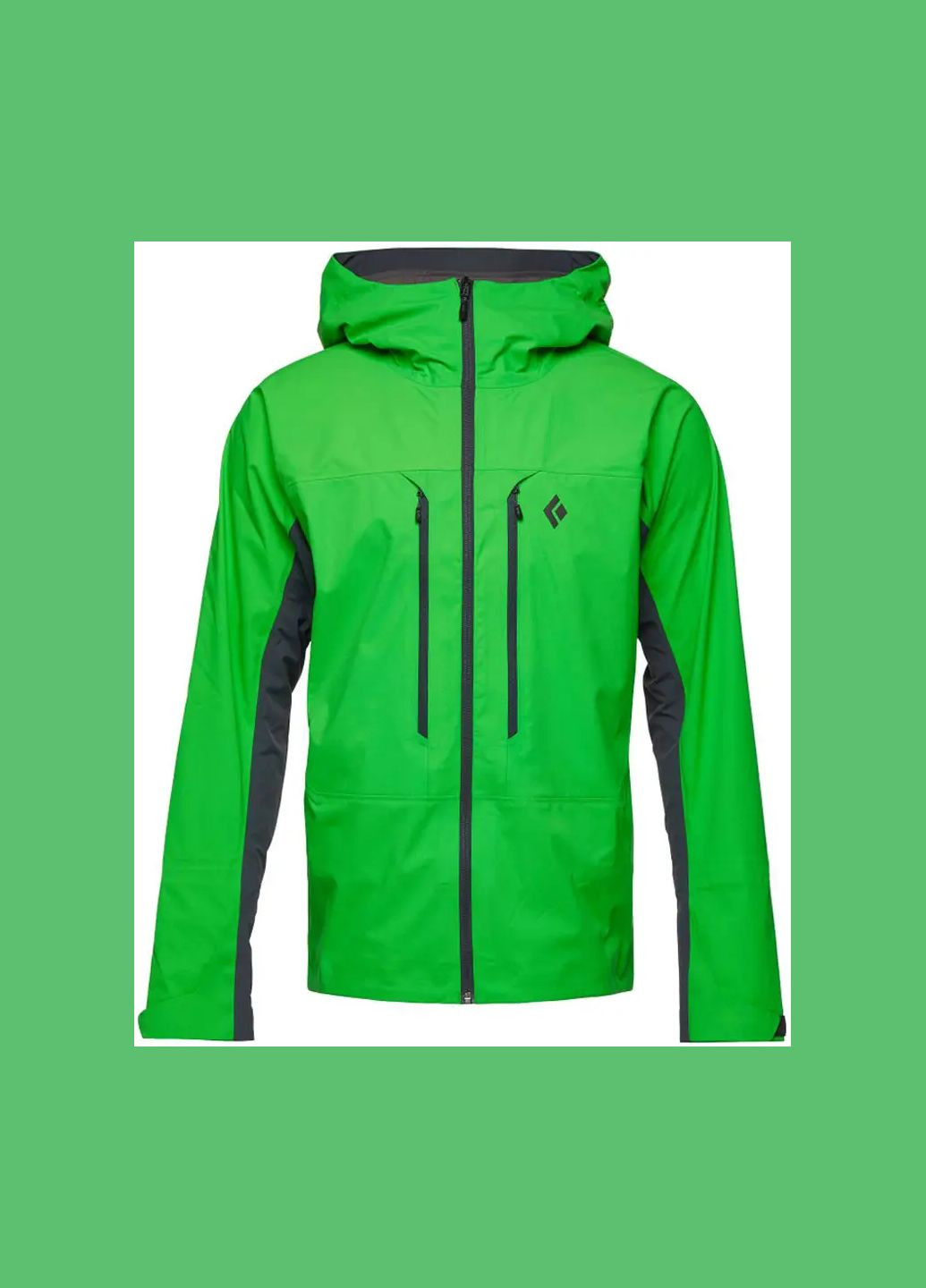 Комбинированная демисезонная куртка en’s dawn patrol hybrid shell vibrant green Black Diamond
