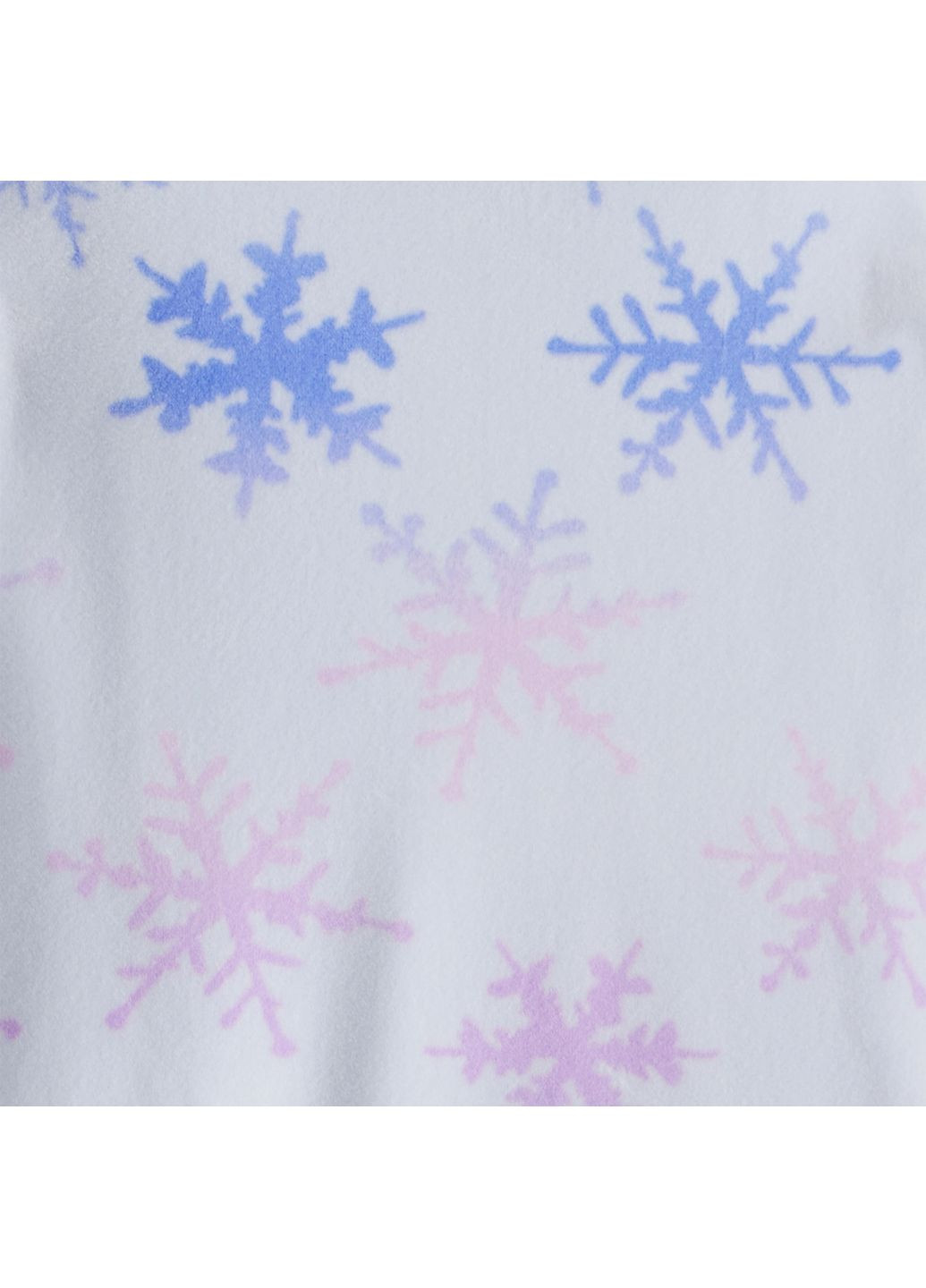 Блакитна зимня піжама велюрова для дівчинки 88-93 см (2t538310_2t) Carter's