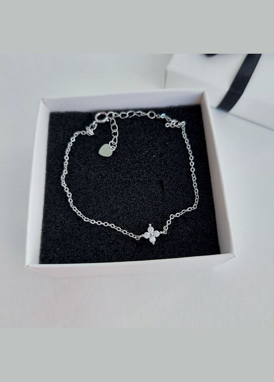 Комплект ювелирной бижутерии из 3-х украшений посеребренный DeKolie (296481815)