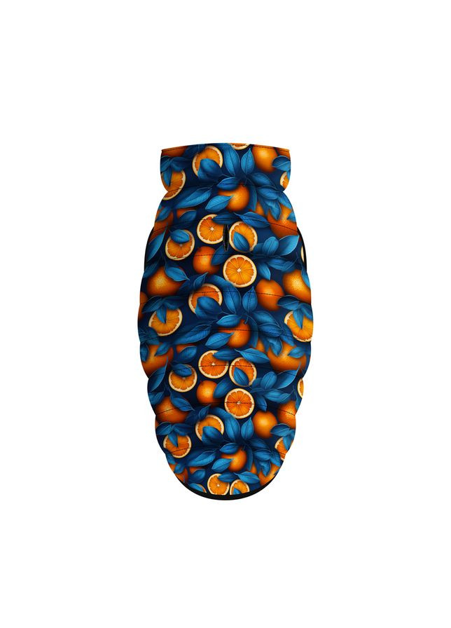 Курточка для собак Clothes малюнок "Апельсини",, В 76-79 см, С 55-61 см WAUDOG (322002321)