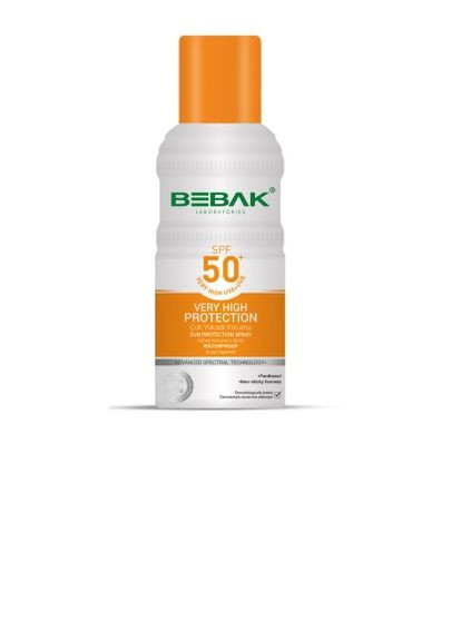Сонцезахисний спрей SPF 50+, 150 мл Bebak (291023428)