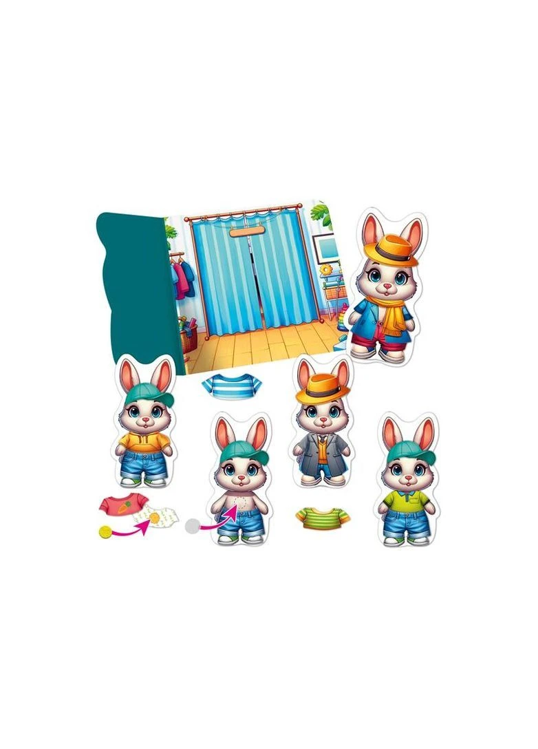 Розвиваюча гра VT1320-04 "Зайчик" з липучками VladiToys Vladi toys (389899135)