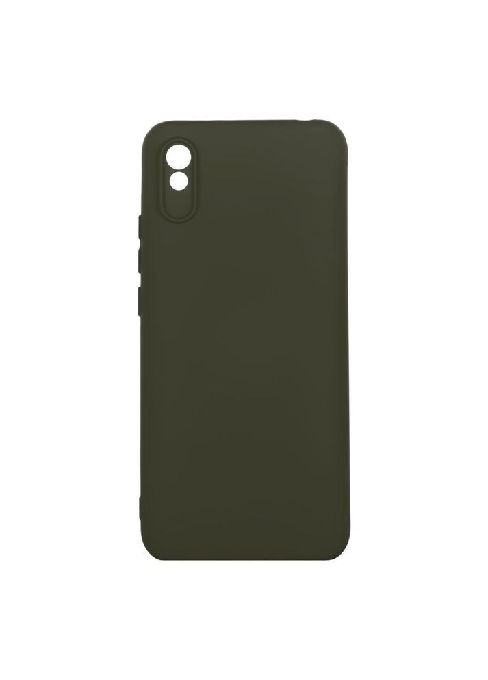 Чохол Silicone Cover Full Camera для Xiaomi Redmi 9A Dark Green No Brand (316675362)