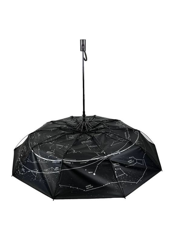 Зонт жіночий напівавтомат M19302 "Зоряне небо" 10 спиць Коричневий Bellissimo (290889007)